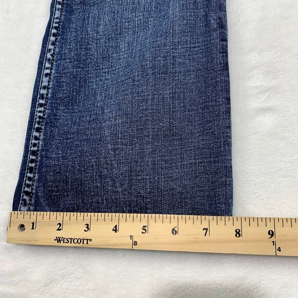 BKE Stella Jeans Mid-Rise Women 26 Slim Fit Tailored Bootcut Western Y2K Stretch - Picture 12 of 14